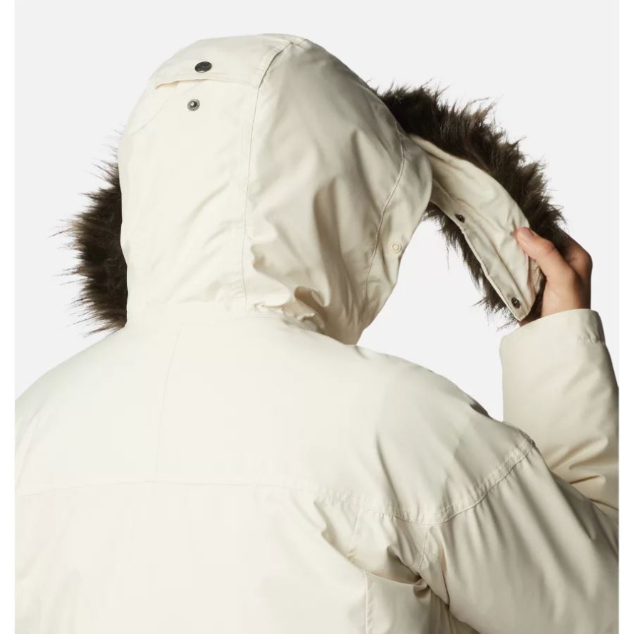 Chalk Columbia Women's Payton Pass Insulated Jacket Plus Size