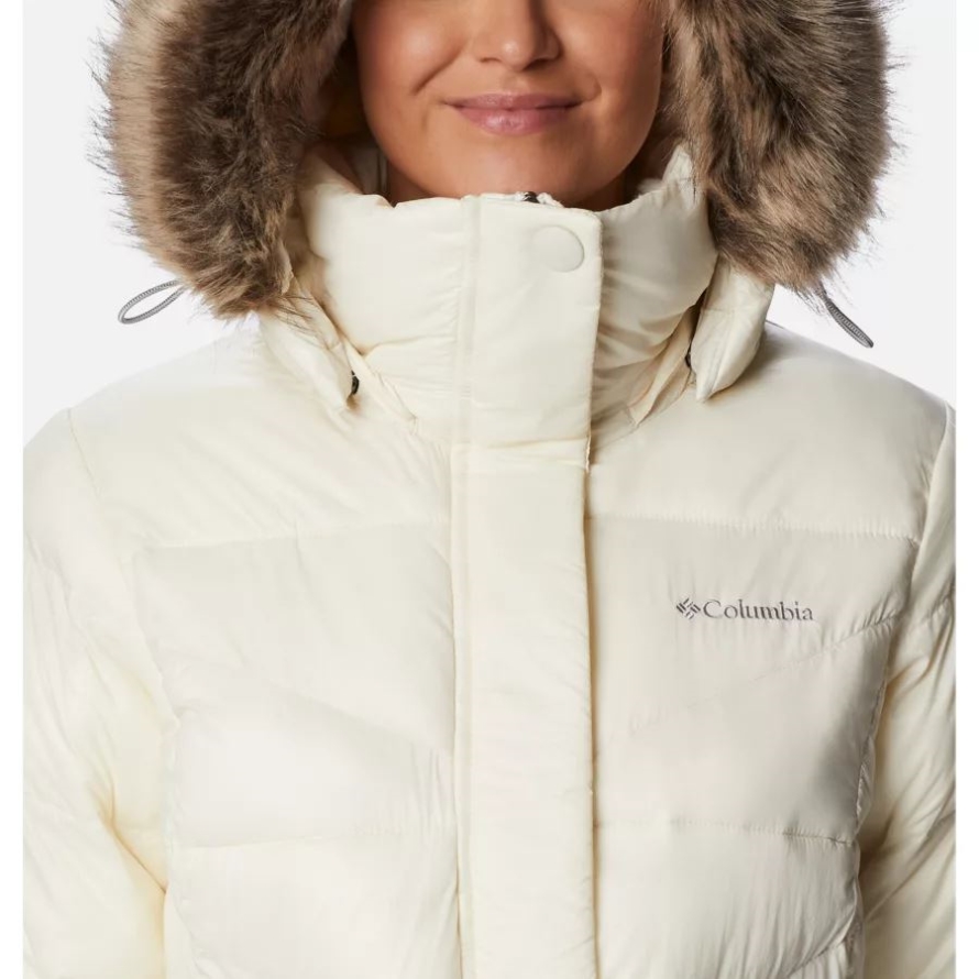 Chalk Gunmetal Columbia Women's Peak to Park Mid Insulated Jacket