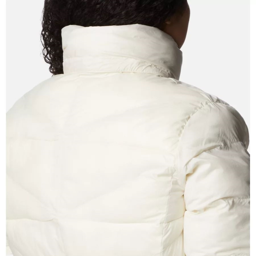 Chalk Gunmetal Women's Peak to Park Mid Insulated Jacket Plus Size Columbia