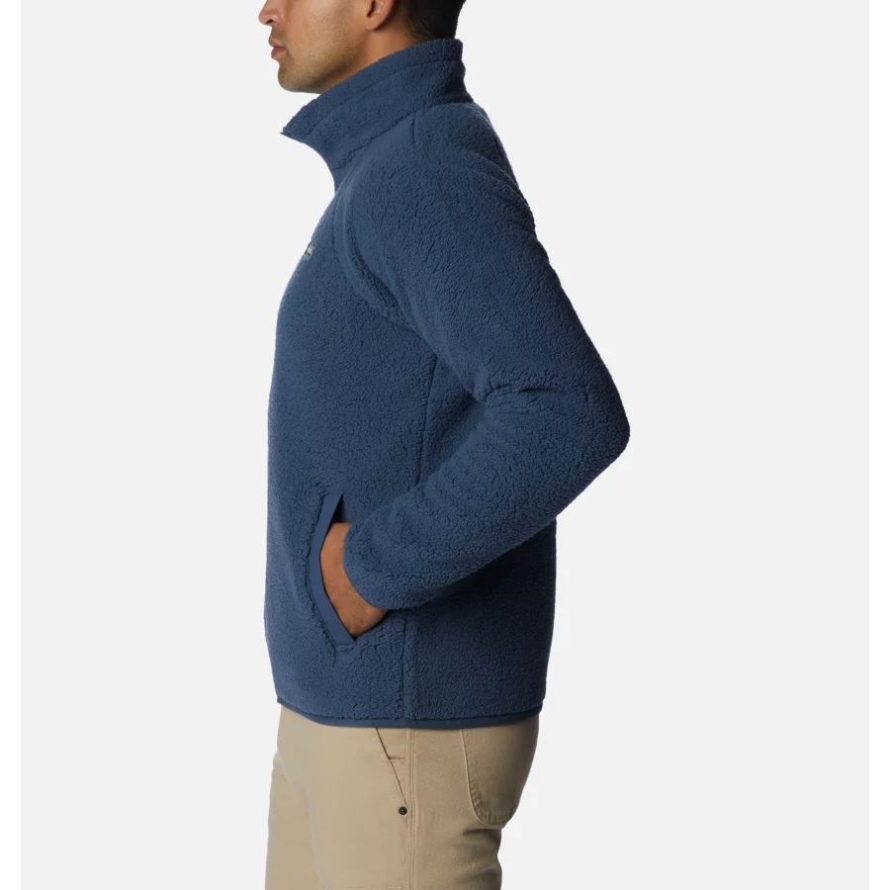 Chalk Men's Winter Warmth Heavyweight Fleece Jacket Columbia