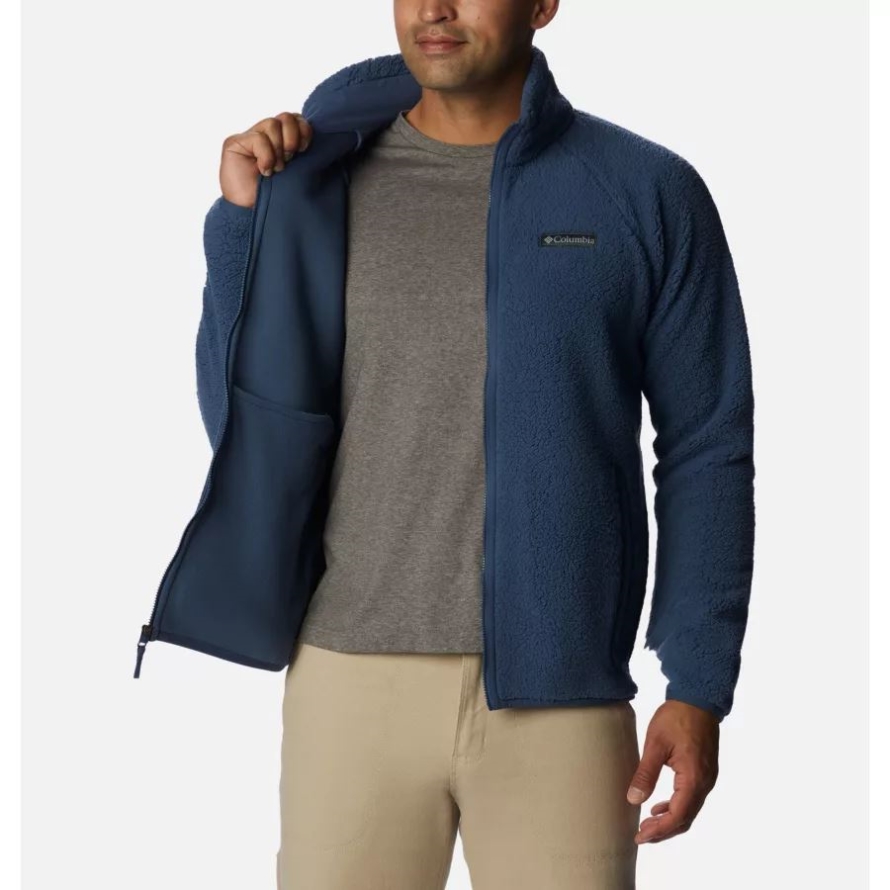 Chalk Men's Winter Warmth Heavyweight Fleece Jacket Columbia