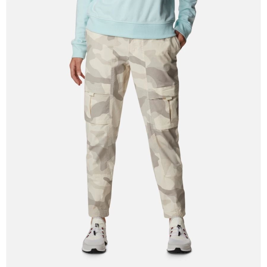 Chalk Mod Camo Women's Wallowa Cargo Pants Columbia