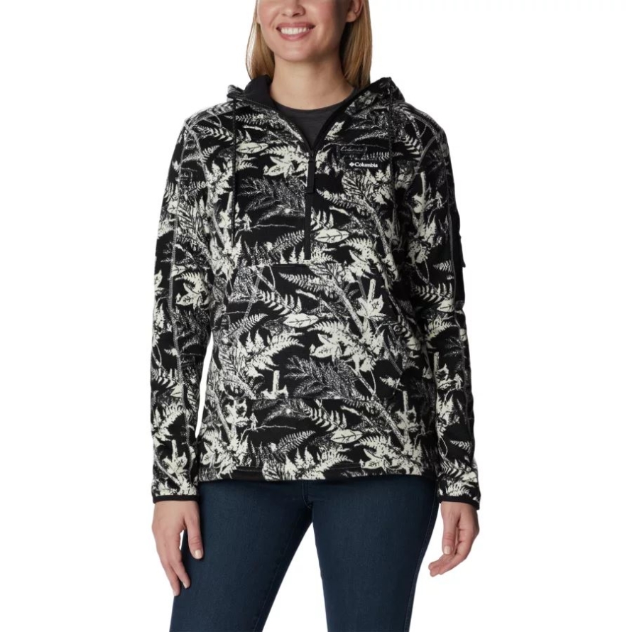 Chalk North Woods Tonal Women's Sweater Weather Hooded Pullover Columbia