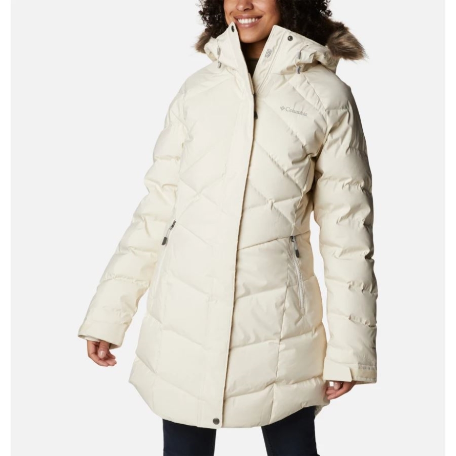 Chalk Sheen Women's Lay D Down II Mid Jacket Columbia