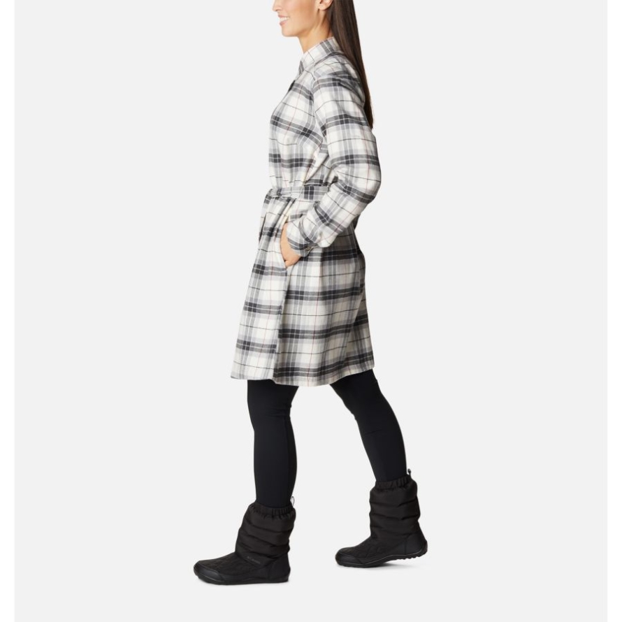 Chalk Twill Women's Holly Hideaway Flannel Dress Columbia
