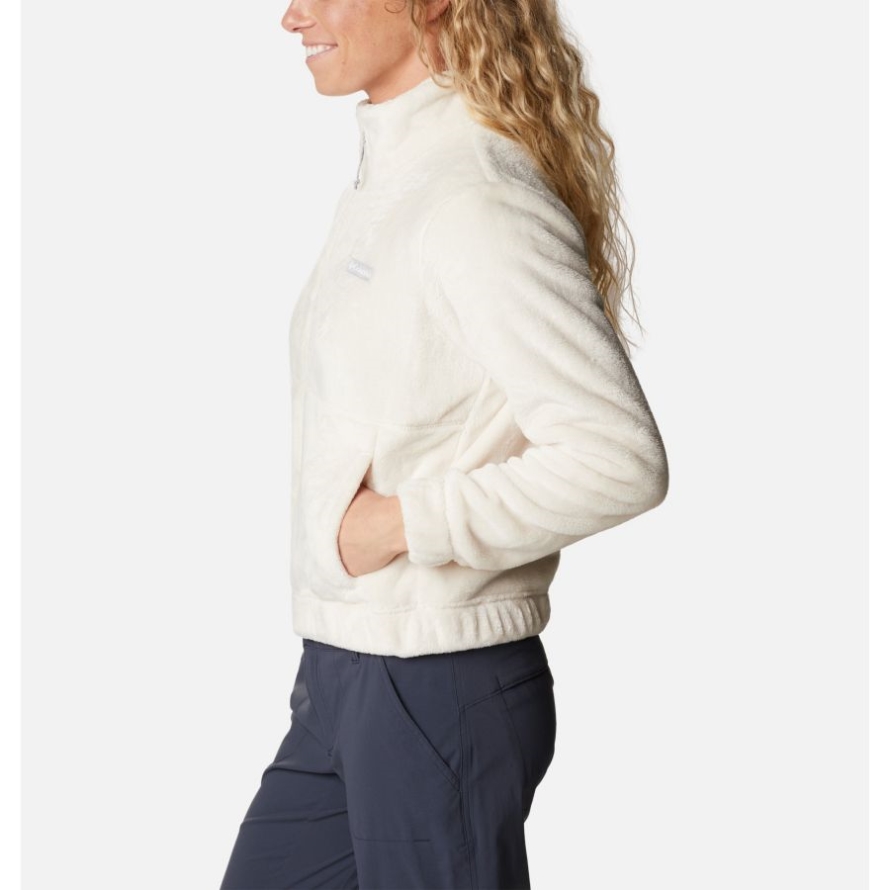 Chalk Women's Fireside Full Zip Jacket Columbia