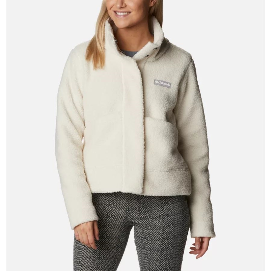 Chalk Women's Panorama Snap Fleece Jacket Columbia