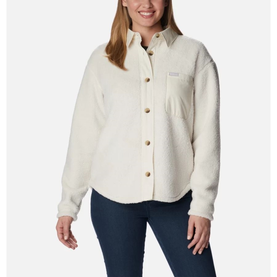 Chalk Women's West Bend Shirt Jacket Columbia