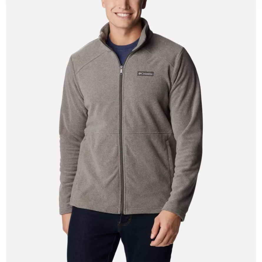 Charcoal Heather Columbia Men's Castle Dale Fleece Jacket
