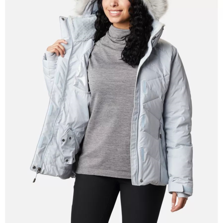 Cirrus Grey Metallic Columbia Women's Lay D Down II Jacket