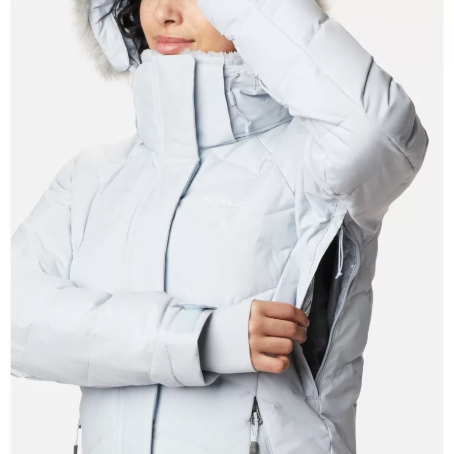 Cirrus Grey Metallic Columbia Women's Lay D Down II Jacket