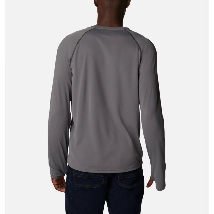 City Grey/Black Men's Narrows Pointe Long Sleeve Shirt Columbia