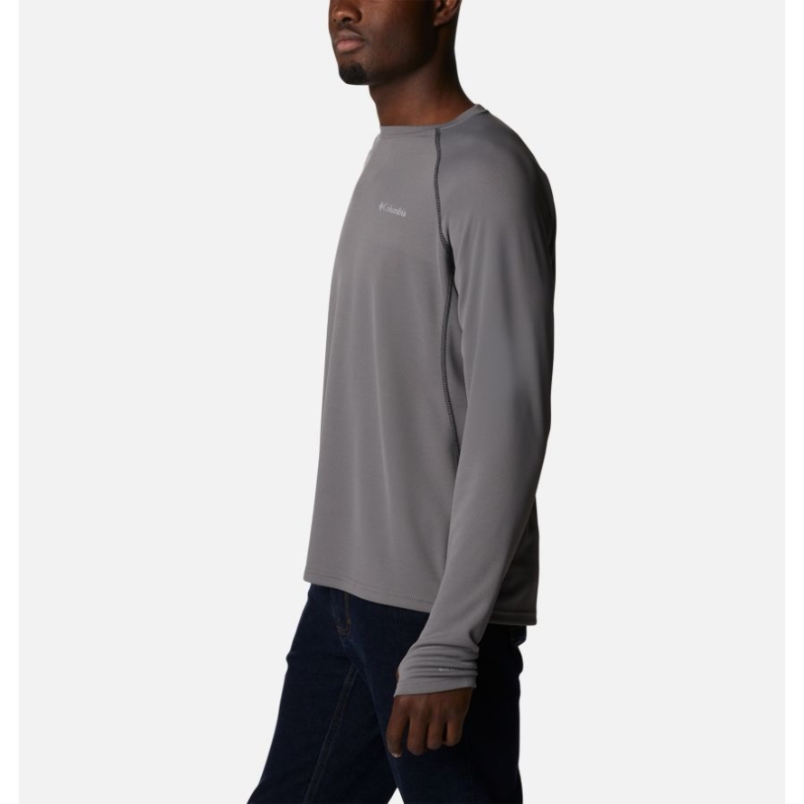 City Grey/Black Men's Narrows Pointe Long Sleeve Shirt Columbia
