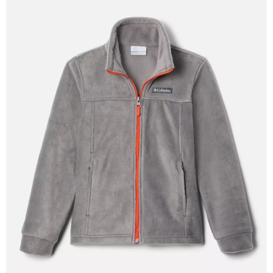 City Grey Columbia Boys' Steens Mountain II Fleece Jacket