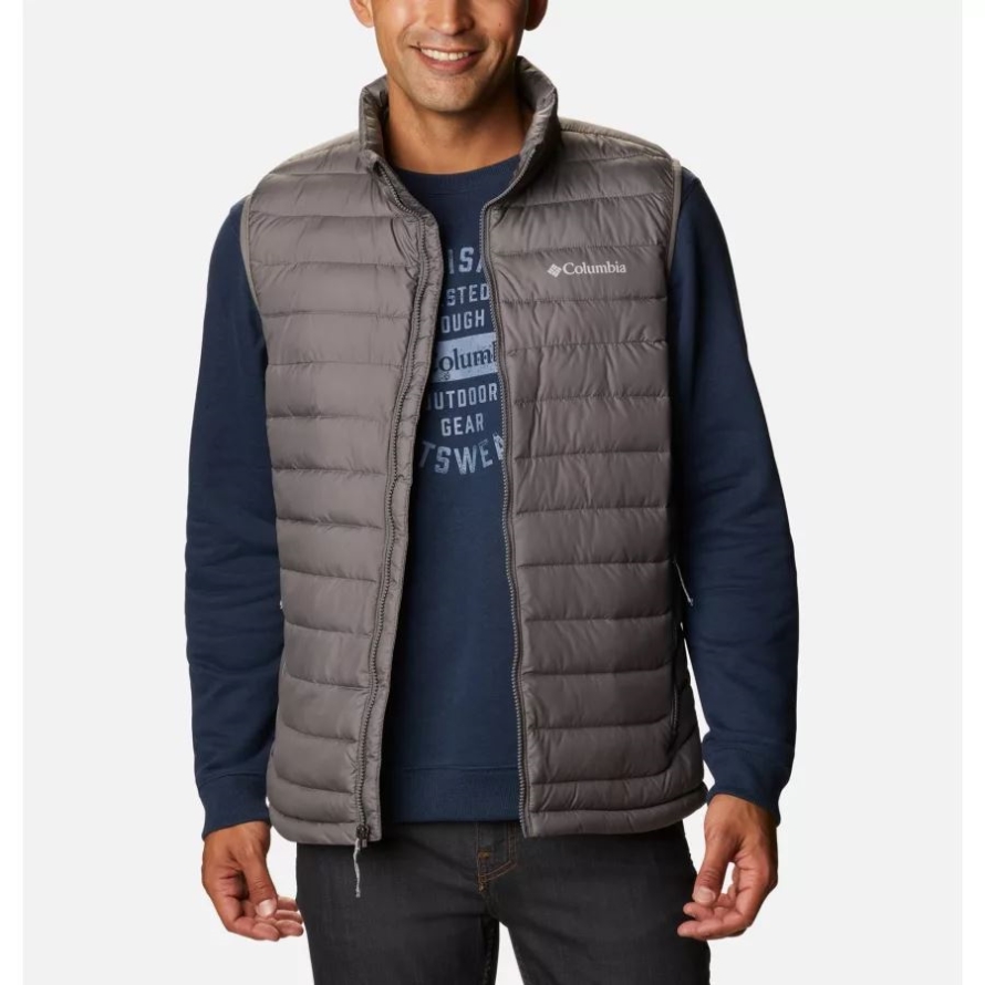 City Grey Columbia Men's Powder Lite Vest