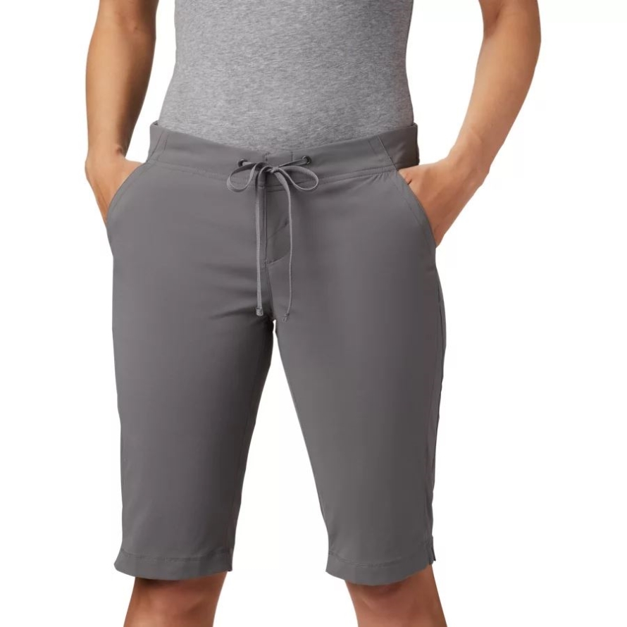 City Grey Columbia Women's Anytime Outdoor Long Shorts