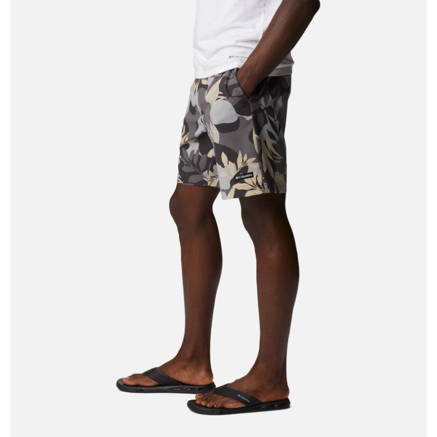 City Grey Floriated Columbia Men's Summertide Stretch Printed Shorts