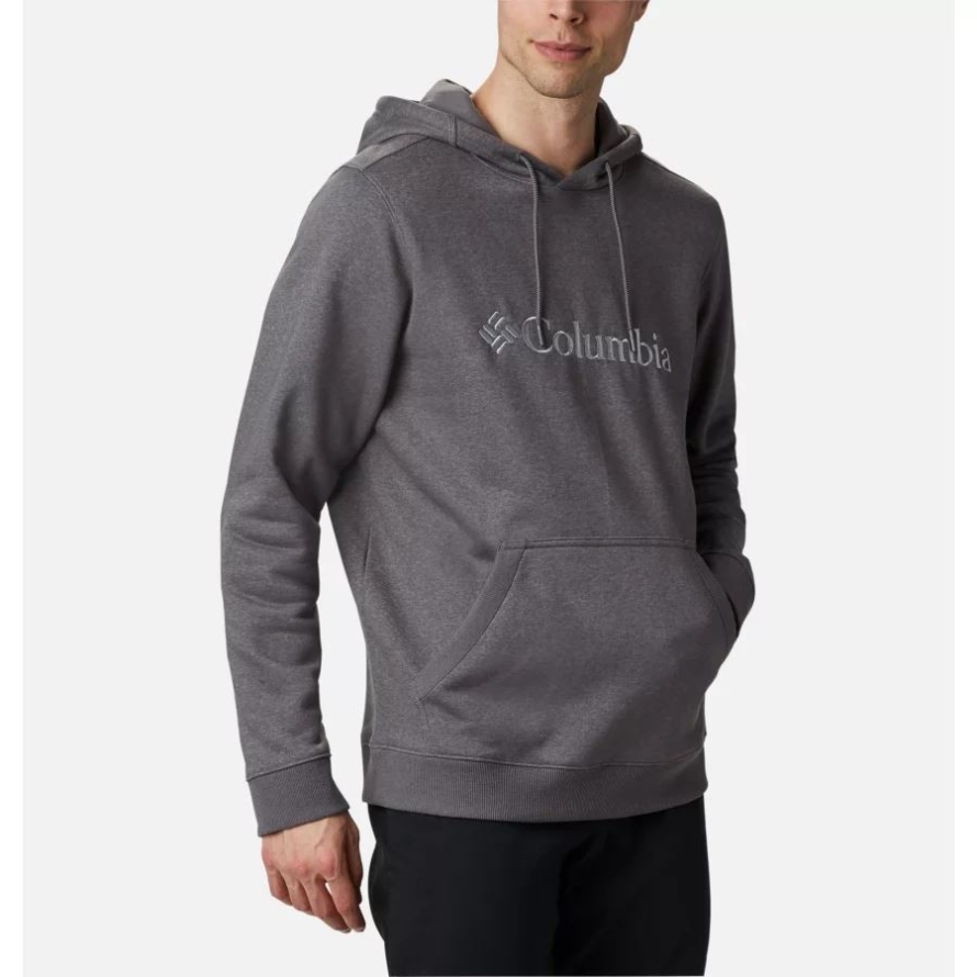 City Grey Heather/Columbia Grey Columbia Men's CSC Basic Logo II Hoodie