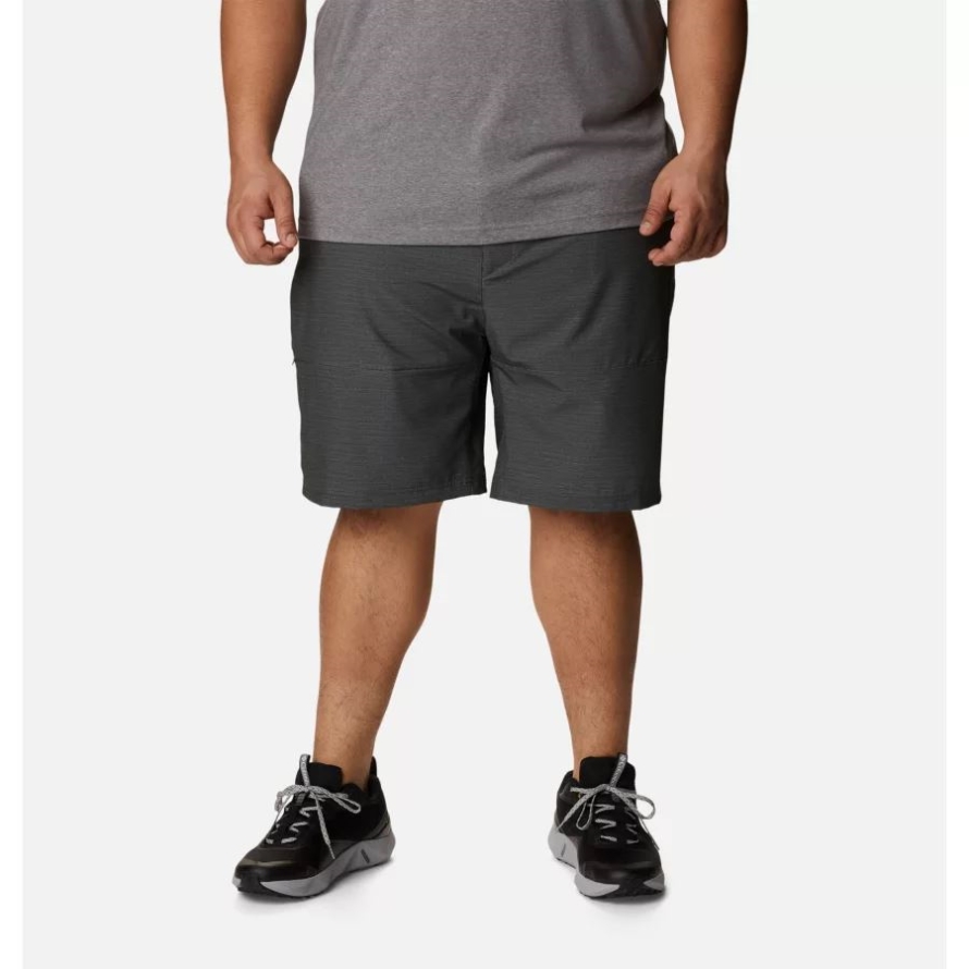 City Grey Heather Columbia Men's Twisted Creek Shorts Big
