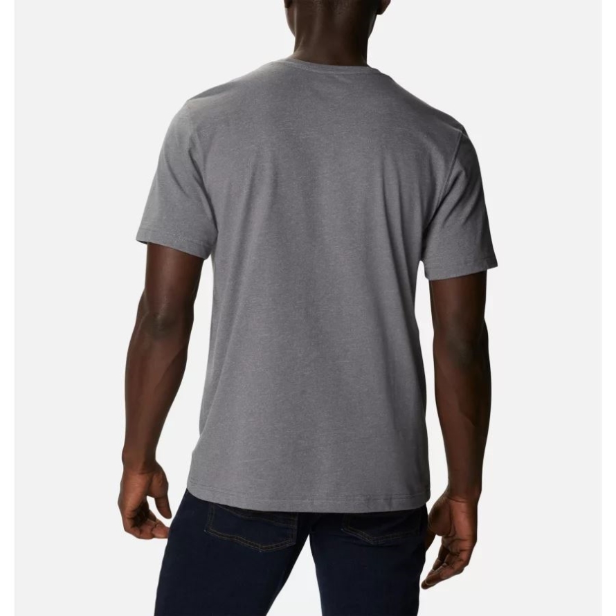 City Grey Heather Men's Thistletown Hills Short Sleeve Shirt Tall Columbia Brand