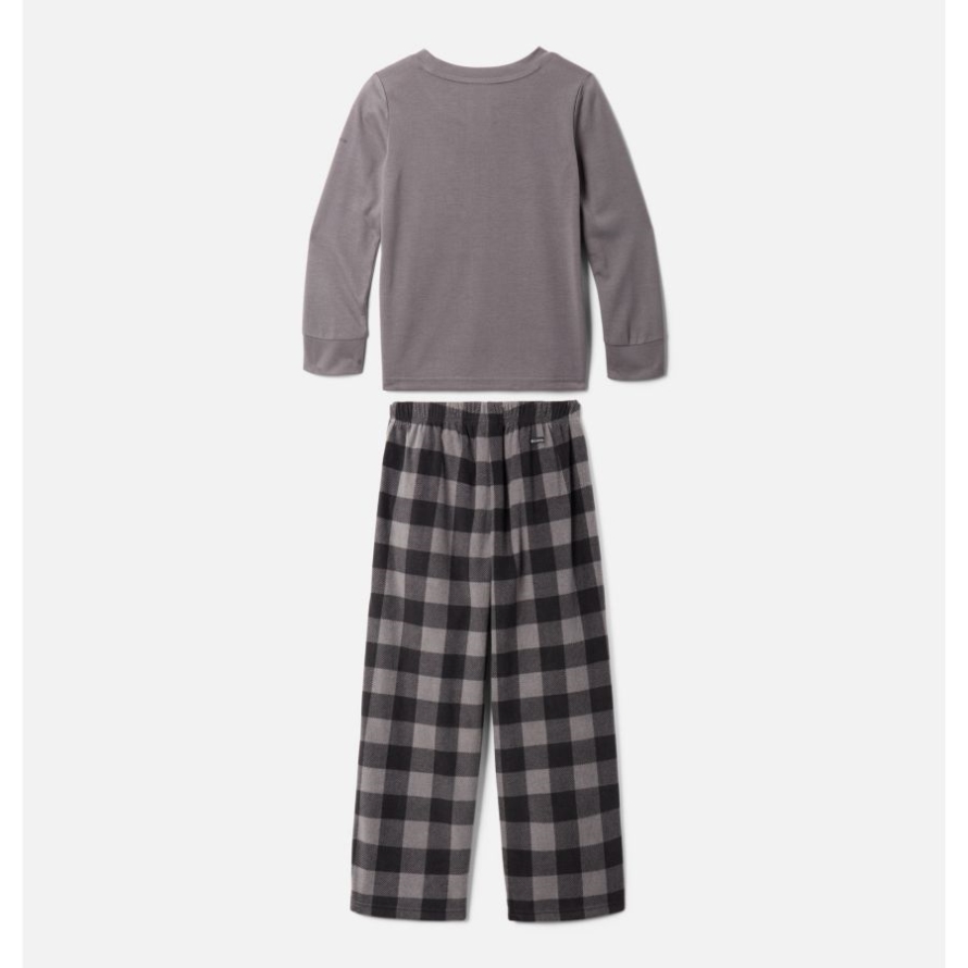 City Grey Kids' Pocket Pajamas Set Columbia