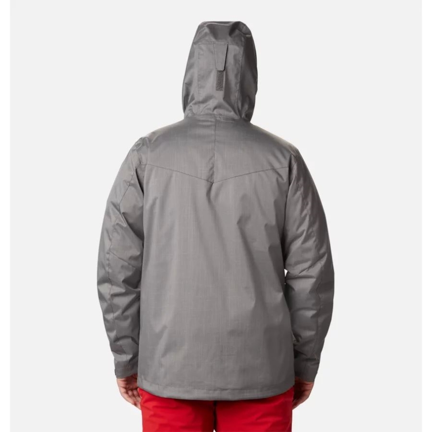 City Grey Melange Columbia Men's Whirlibird IV Interchange Jacket