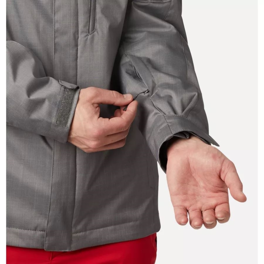 City Grey Melange Columbia Men's Whirlibird IV Interchange Jacket