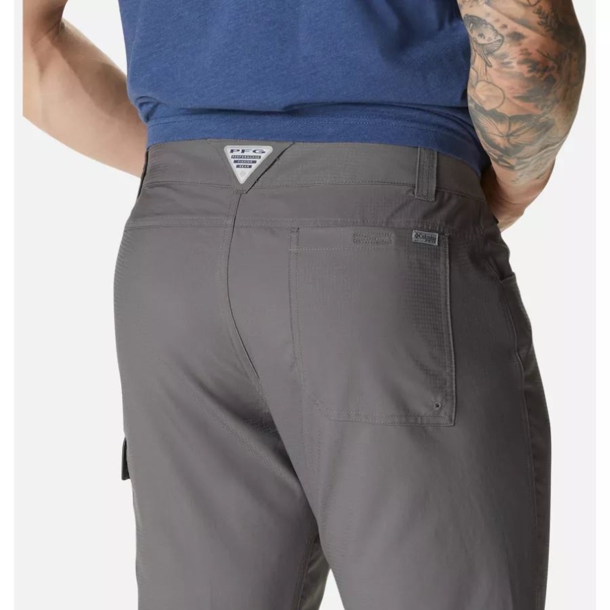 City Grey Men's PFG Drift Guide Convertible Pants Columbia