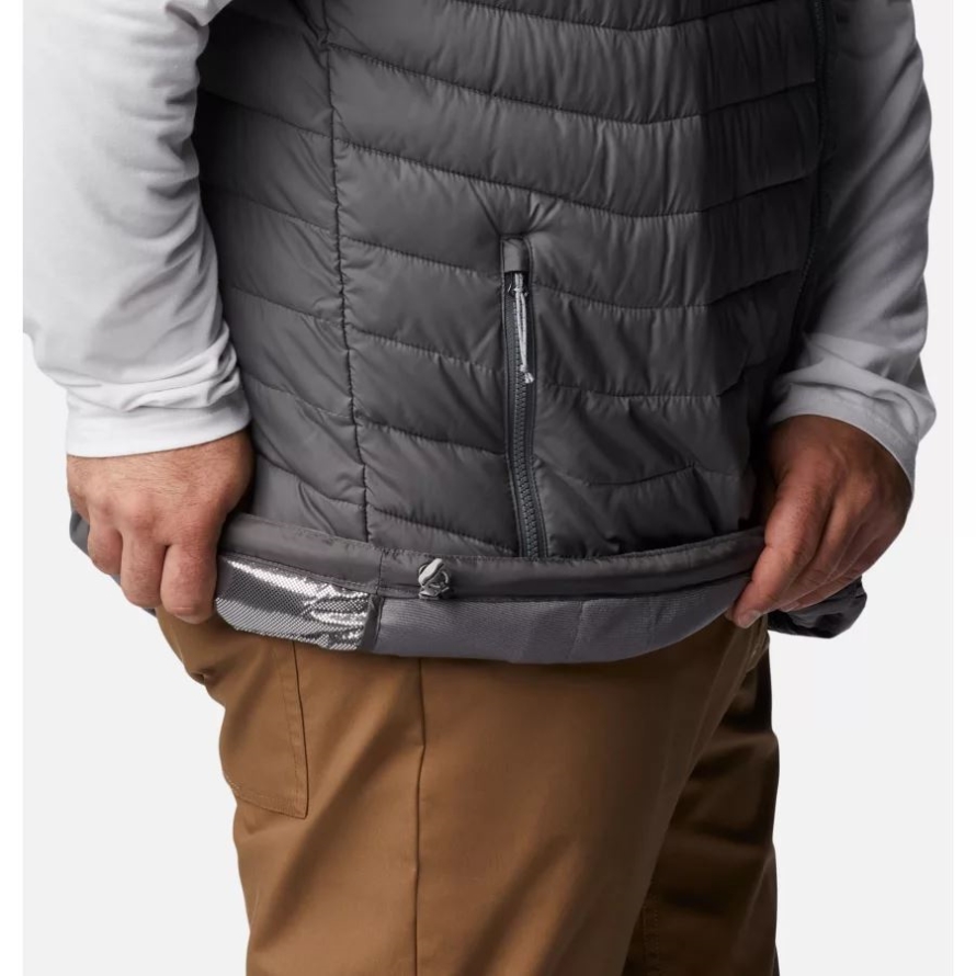 City Grey Men's Powder Lite Vest Big Columbia