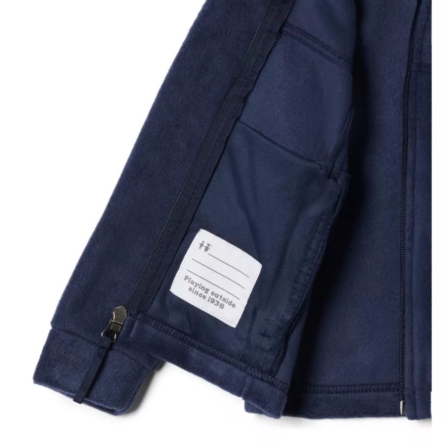Collegiate Navy Boys' Toddler Steens Mountain II Fleece Jacket Columbia