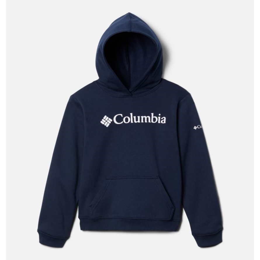 Collegiate Navy Columbia Kids' Columbia Trek Pullover Hoodie