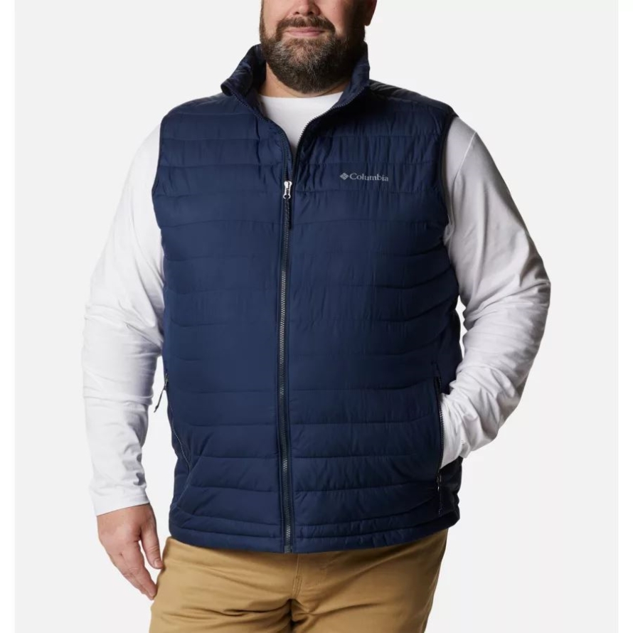Collegiate Navy Columbia Men's Powder Lite Vest Big