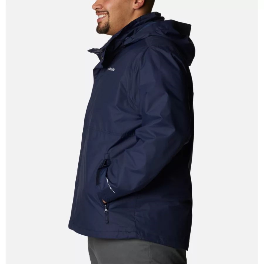 Collegiate Navy Men's Cloud Crest Jacket Big Columbia