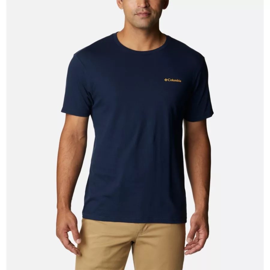 Collegiate Navy Men's North Cascades T-Shirt Columbia