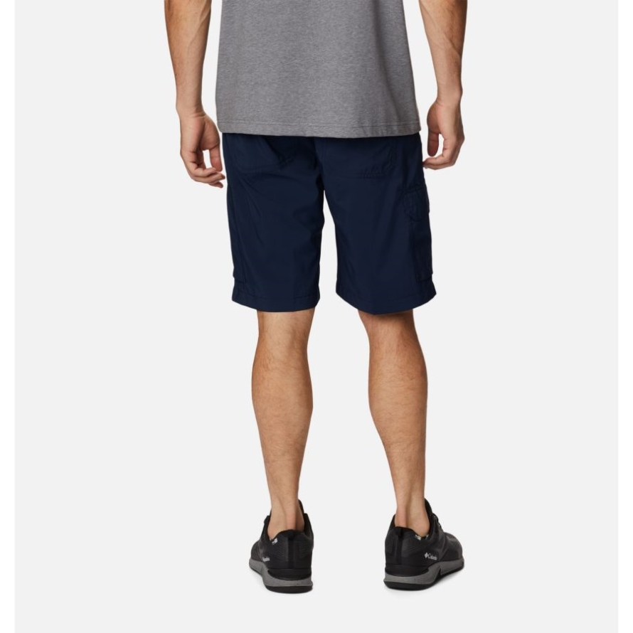 Collegiate Navy Men's Silver Ridge Utility Cargo Shorts Columbia