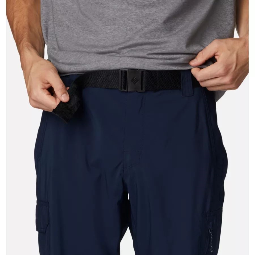 Collegiate Navy Men's Silver Ridge Utility Cargo Shorts Columbia