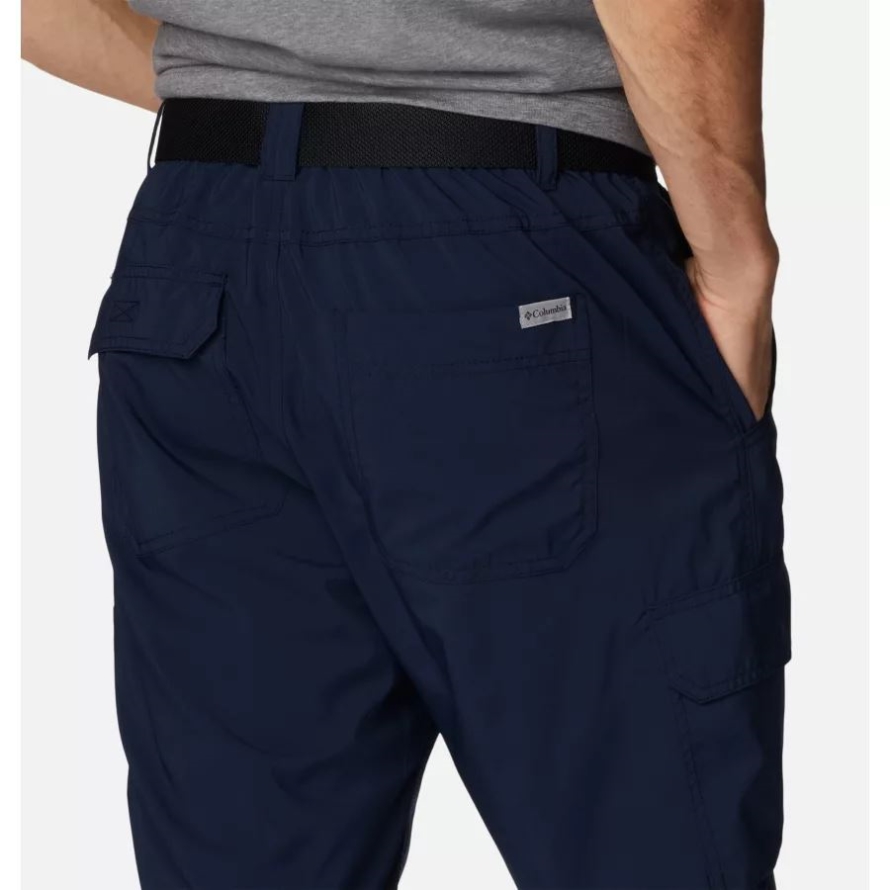 Collegiate Navy Men's Silver Ridge Utility Cargo Shorts Columbia