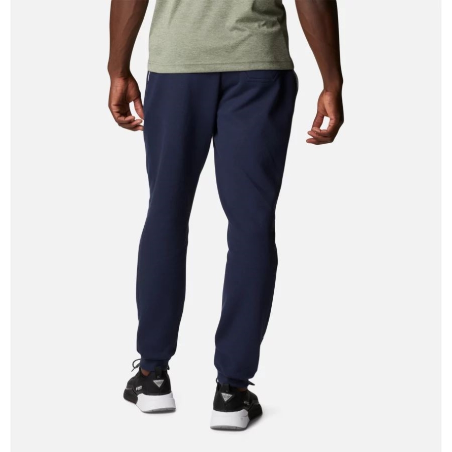 Collegiate Navy/White Columbia Men's PFG Stacked Logo Wader Joggers