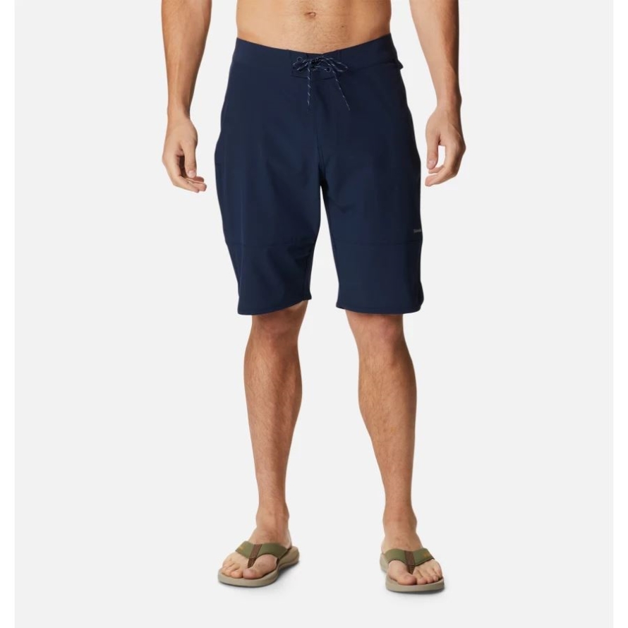 Collegiate Navy/White Men's Bagby Water Shorts Columbia Brand