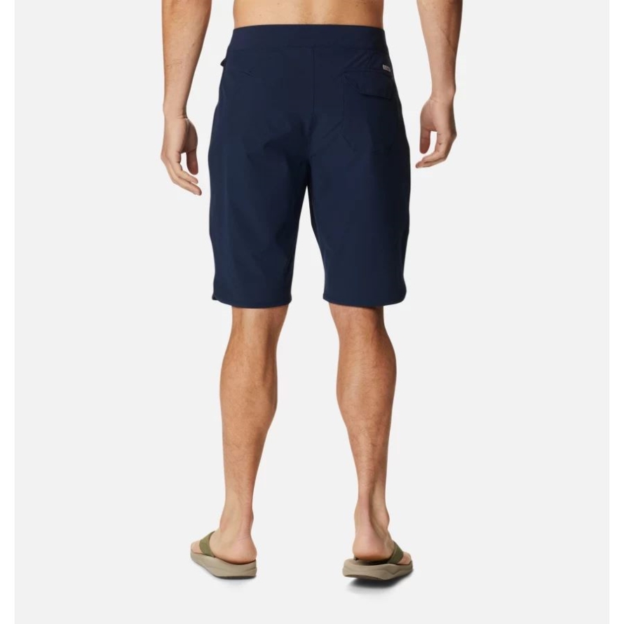 Collegiate Navy/White Men's Bagby Water Shorts Columbia Brand