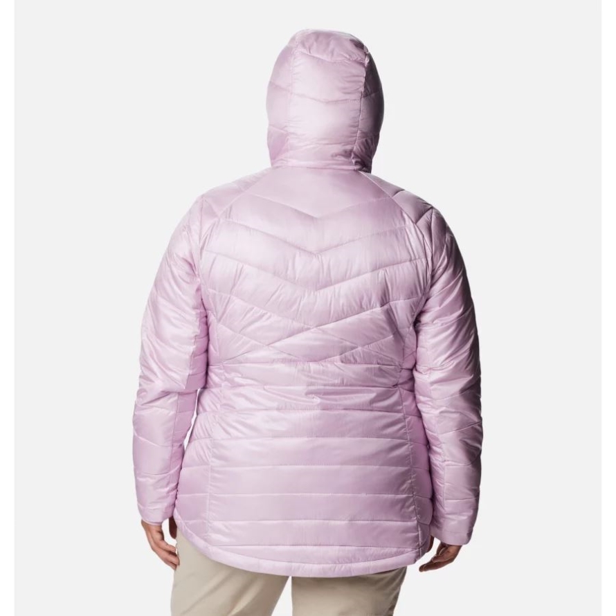 Columbia Aura Women's Joy Peak Omni-Heat Infinity Insulated Hooded Jacket Plus Size