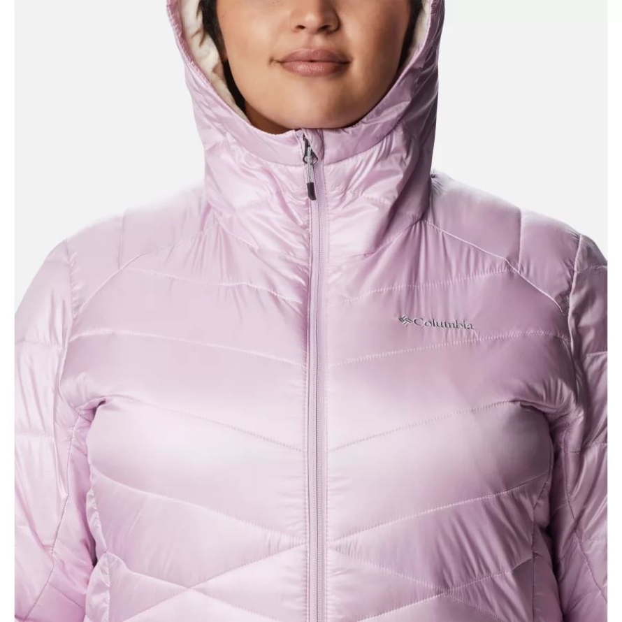 Columbia Aura Women's Joy Peak Omni-Heat Infinity Insulated Hooded Jacket Plus Size
