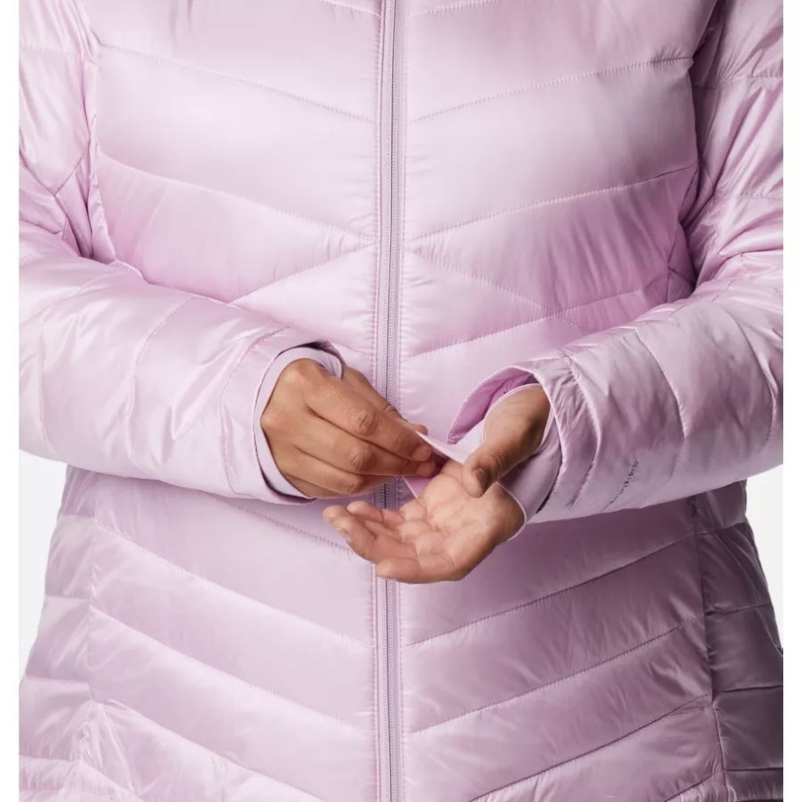 Columbia Aura Women's Joy Peak Omni-Heat Infinity Insulated Hooded Jacket Plus Size
