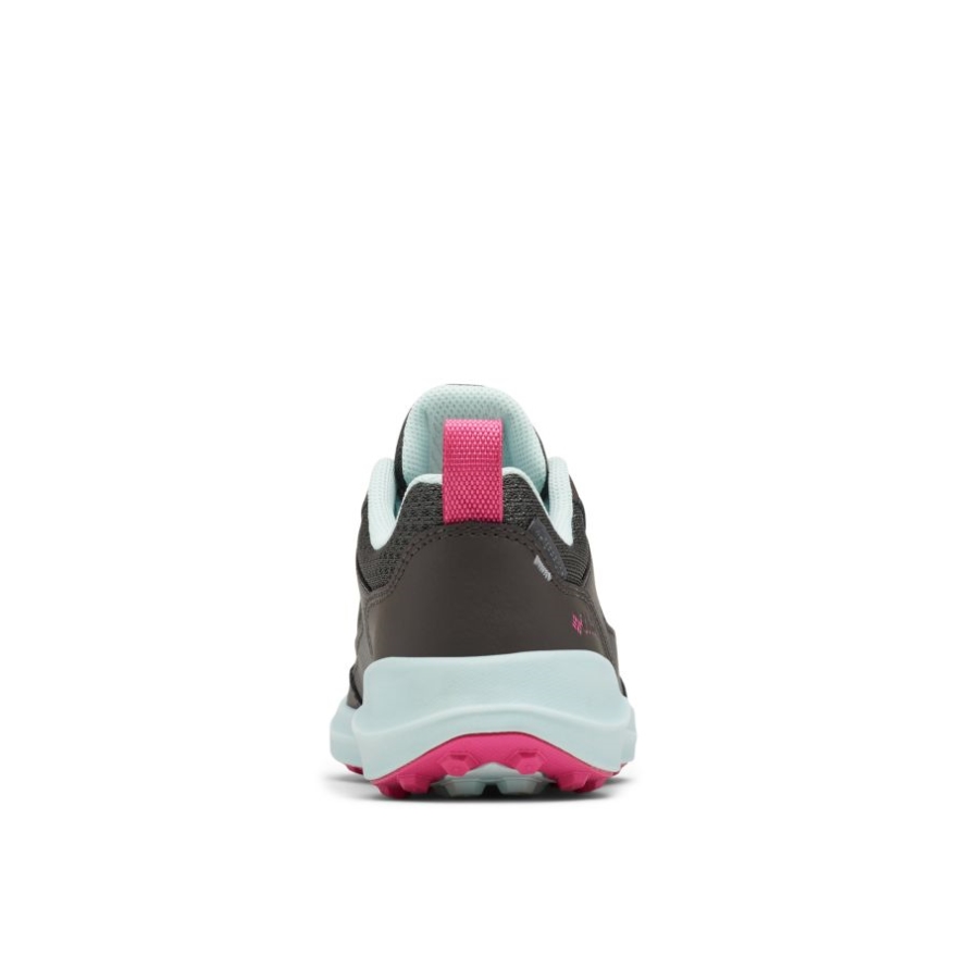 Columbia Big Kids' Hatana Waterproof Shoe Dark Grey/Icy Morn