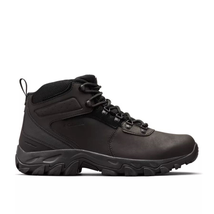 Columbia Black/Black Men's Newton Ridge Plus II Waterproof Hiking Boot