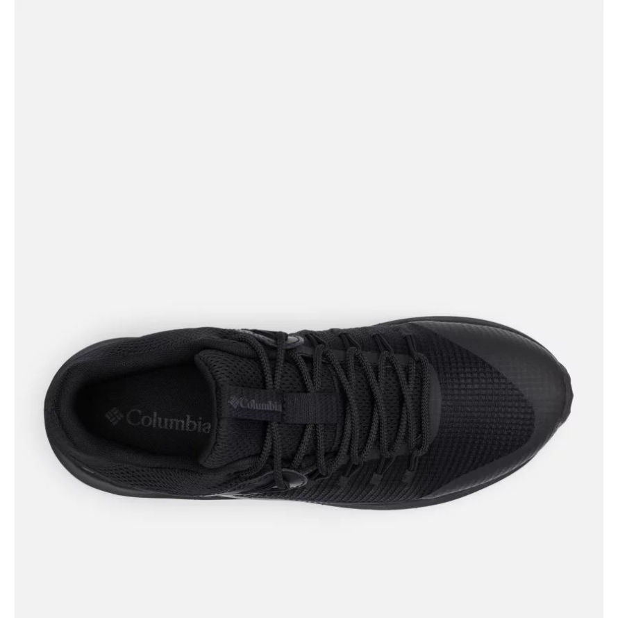 Columbia Black/Black Men's Trailstorm Waterproof Shoe Wide