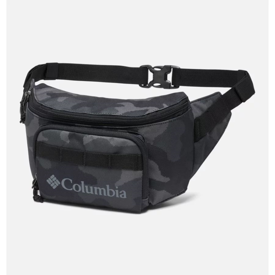 Columbia Black/Black Trad Camo Zigzag Hip Pack