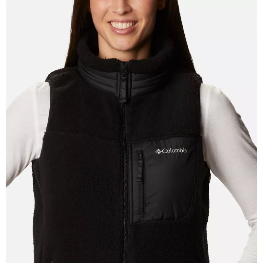 Columbia Black/Black Women's West Bend Vest