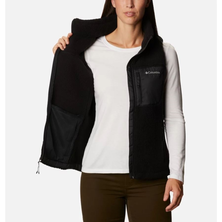 Columbia Black/Black Women's West Bend Vest