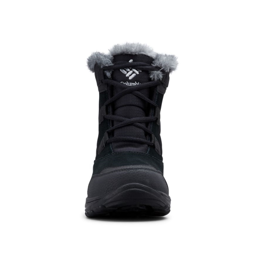 Columbia Black/Columbia Grey Women's Ice Maiden Shorty Boot